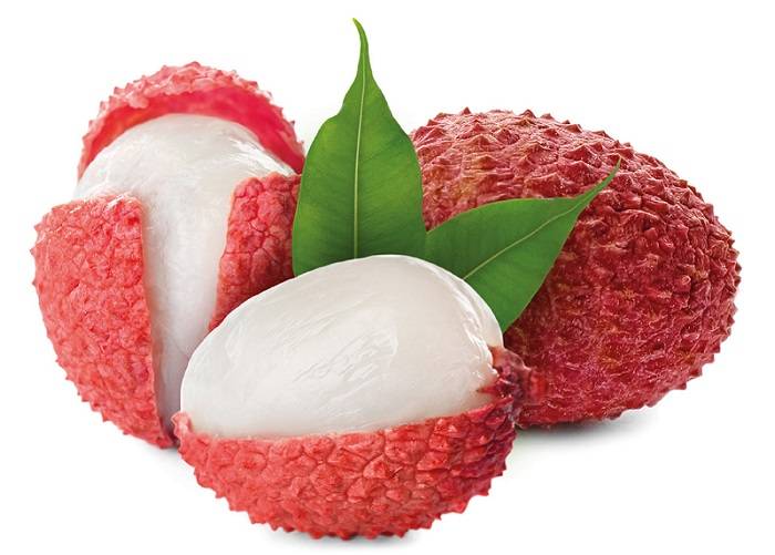 Vente de litchis sur Marseille Marché des Arnavaux 13014